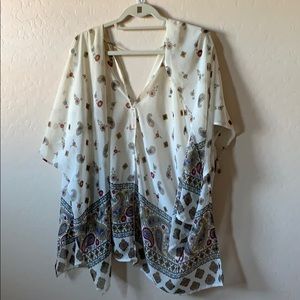 Chiffon kimono/shawl